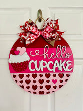 Load image into Gallery viewer, Hello Cupcake Door Hanger