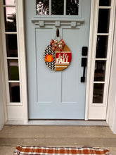 Load image into Gallery viewer, Hello Fall Pumpkin Door Sign