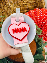 Load image into Gallery viewer, Heart Cup Topper