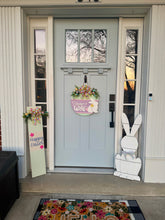 Load image into Gallery viewer, Happy Easter Checkered Porch Sign