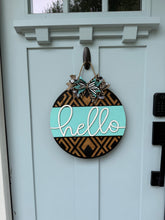 Load image into Gallery viewer, Hello Door Sign