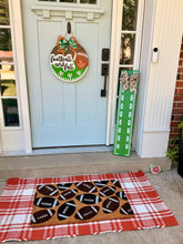 Load image into Gallery viewer, Football Porch Sign – Football Field Game Day Outdoor Décor