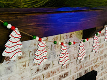 Load image into Gallery viewer, Christmas Tree Cake Banner