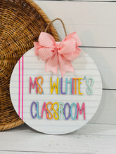 Load image into Gallery viewer, Teacher Classroom Indoor Sign