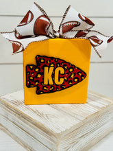 Load image into Gallery viewer, Kansas City Football Block