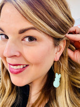 Load image into Gallery viewer, Bunny Hoop Earrings