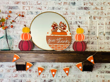 Load image into Gallery viewer, Wooden Pumpkin Topiary