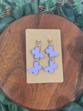 Load image into Gallery viewer, Butterfly Dangle Earrings