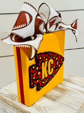 Load image into Gallery viewer, Kansas City Football Block