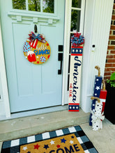 Load image into Gallery viewer, Hello Summer Patriotic Door Sign