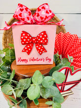 Load image into Gallery viewer, Valentine’s Bow Block
