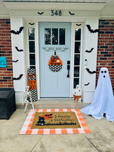 Load image into Gallery viewer, Happy Halloween Ghost Door Sign