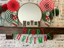 Load image into Gallery viewer, Merry Christmas Banner