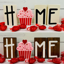 Load image into Gallery viewer, Valentine Cupcake "O" Piece