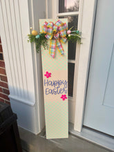 Load image into Gallery viewer, Happy Easter Checkered Porch Sign