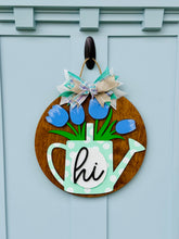Load image into Gallery viewer, Hi Watering Can Door Hanger