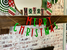 Load image into Gallery viewer, Merry Christmas Banner