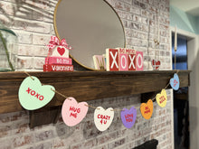 Load image into Gallery viewer, Candy Hearts Banner