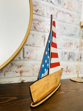 Load image into Gallery viewer, USA Sailboat