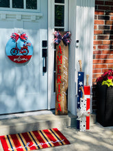 Load image into Gallery viewer, Welcome Americana Bike Sign
