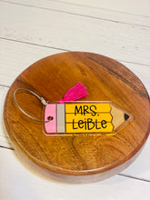 Load image into Gallery viewer, Customized Pencil Bag Tag or Key Chain