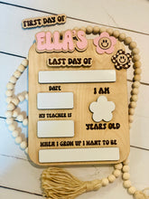 Load image into Gallery viewer, First and Last Day of School Board