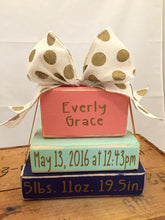 Load image into Gallery viewer, Birth Details Stack