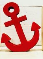 Load image into Gallery viewer, red anchor