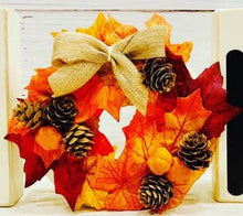 Load image into Gallery viewer, Fall Wreath "O" Pieces
