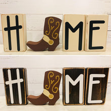 Load image into Gallery viewer, Cowboy Boot "O" Piece