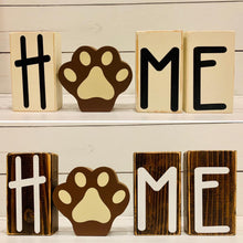 Load image into Gallery viewer, Paw Print "O" Piece