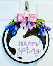 Load image into Gallery viewer, Happy Spring Door Sign