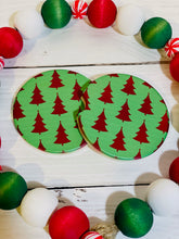 Load image into Gallery viewer, Christmas Tree Coasters