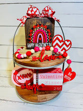 Load image into Gallery viewer, Chevron 3D Heart