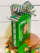 Load image into Gallery viewer, Luck 3D Shamrock Block
