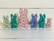 Load image into Gallery viewer, Small Plaid 3D Bunny