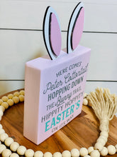 Load image into Gallery viewer, Peter Cottontail Ears Block