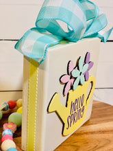 Load image into Gallery viewer, Hello Spring 3D Block