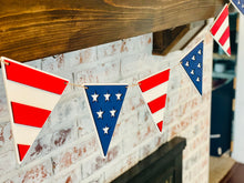 Load image into Gallery viewer, Americana Pennant Banner