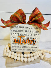 Load image into Gallery viewer, Autumn Words Block