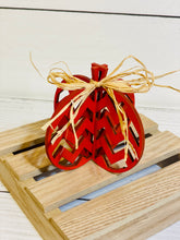 Load image into Gallery viewer, Small Chevron Pumpkin