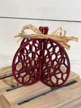 Load image into Gallery viewer, Medium Honeycomb Pumpkin