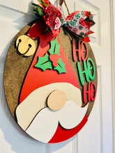 Load image into Gallery viewer, Ho Ho Ho Door Sign