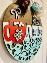 Load image into Gallery viewer, Winter Door Hanger