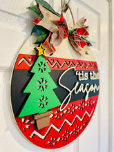 Load image into Gallery viewer, Christmas Door Sign