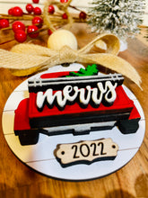 Load image into Gallery viewer, Merry Truck Ornament