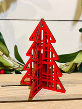 Load image into Gallery viewer, Small Plaid 3D Tree