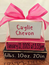 Load image into Gallery viewer, Birth Details Stack