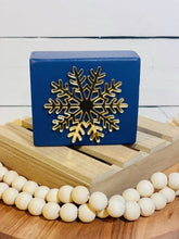 Load image into Gallery viewer, Snowflake Mirrored Block