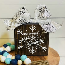 Load image into Gallery viewer, Merry Little Christmas 3D Block